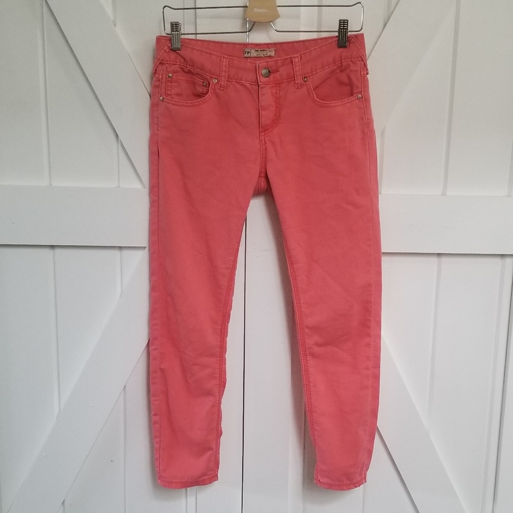 Free People Skinny Ankle Fit Jeans Size 28